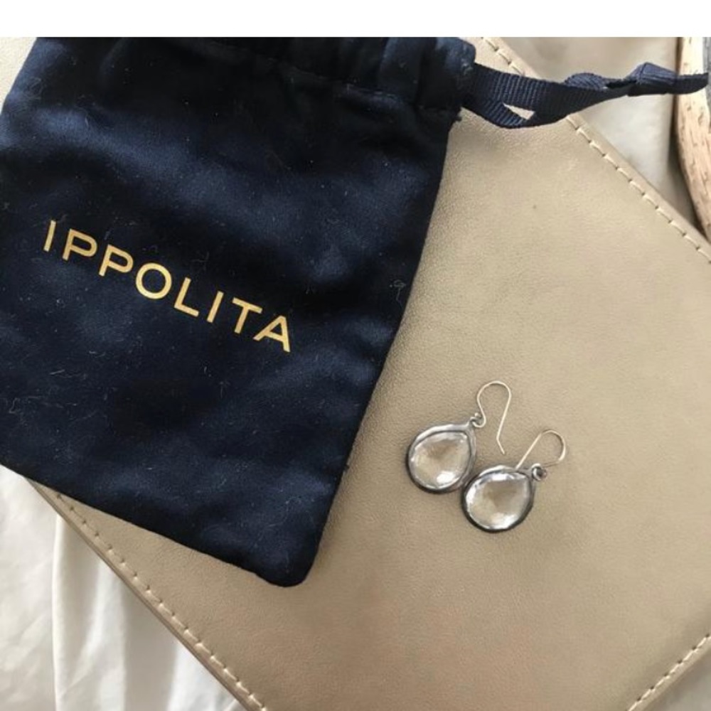 Ippolita silver earrings